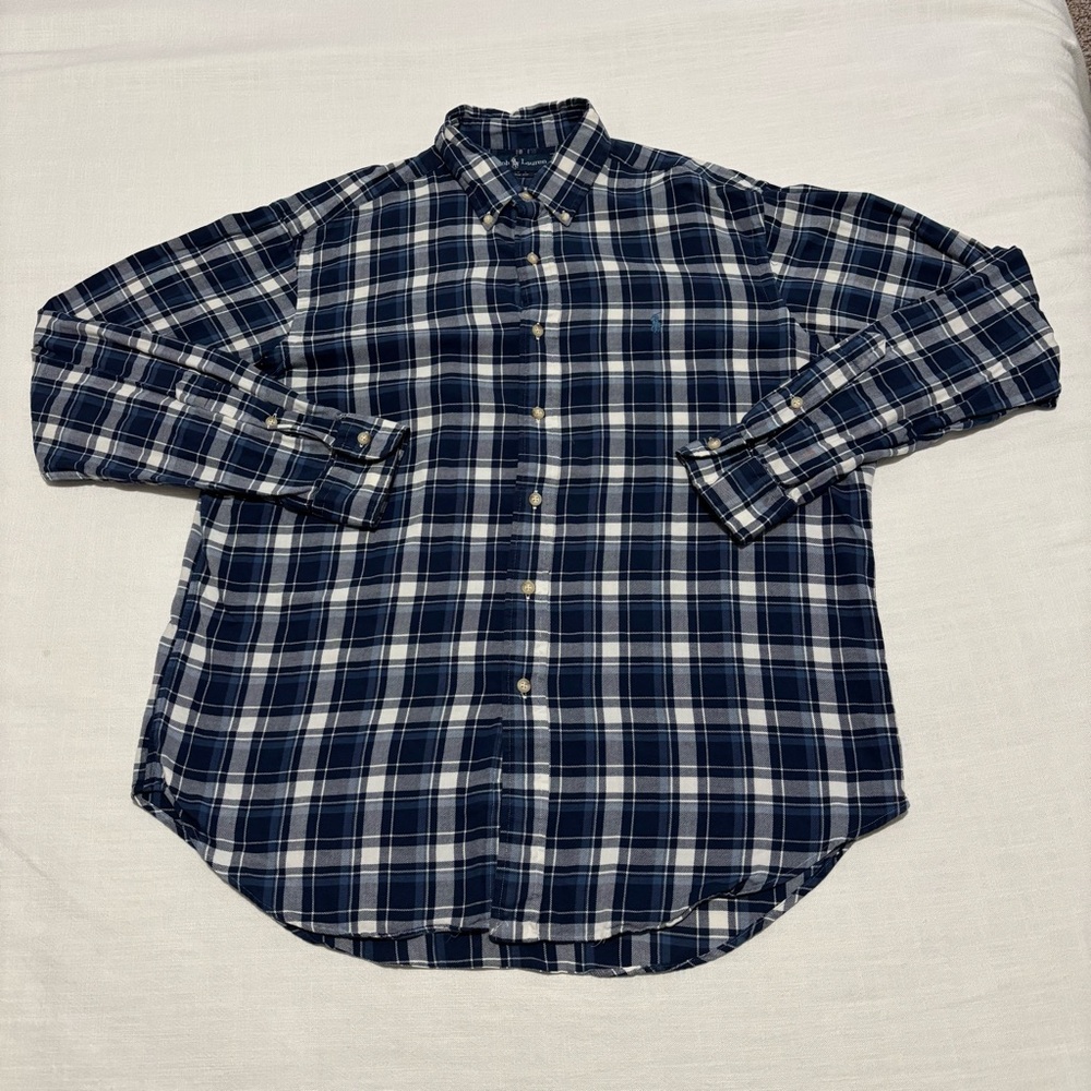 Men’s Ralph Lauren Classic Fit Long Sleeve Button Down Shirt